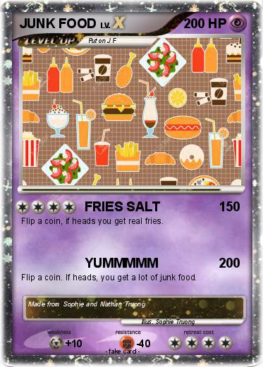 Pokemon JUNK FOOD