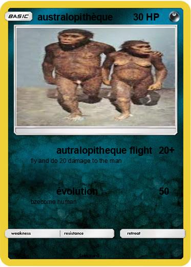 Pokemon australopithèque