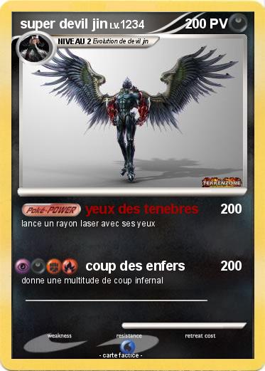 Pokemon super devil jin