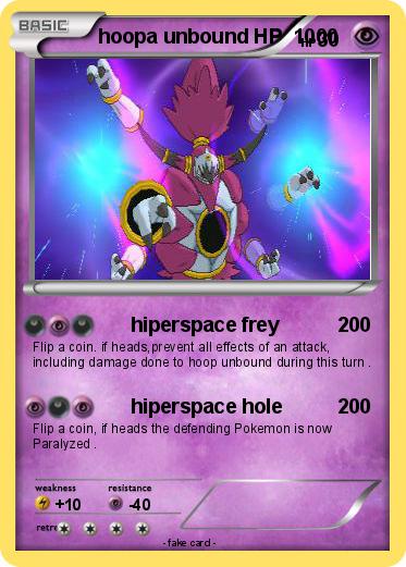 Pokemon hoopa unbound HP  1000