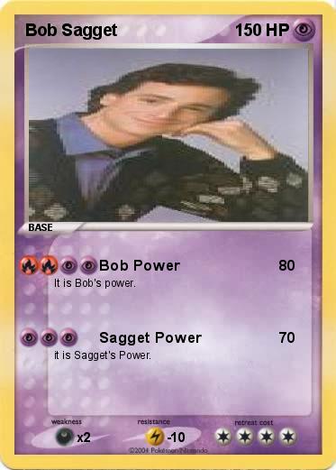 Pokemon Bob Sagget