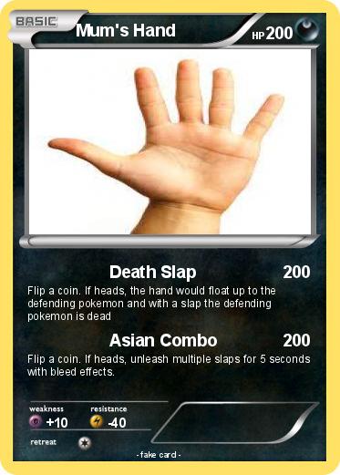 Pokemon Mum's Hand