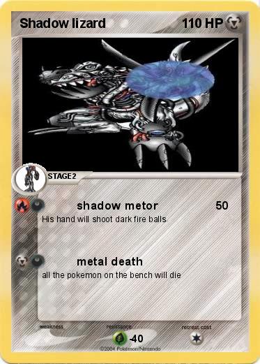 Pokemon Shadow lizard