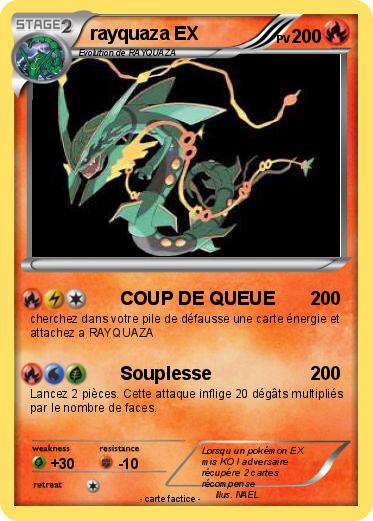 Pokemon rayquaza EX