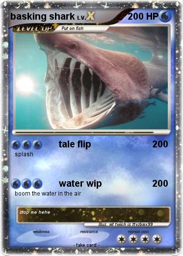 Pokemon basking shark