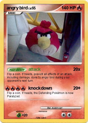 Pokemon angry bird