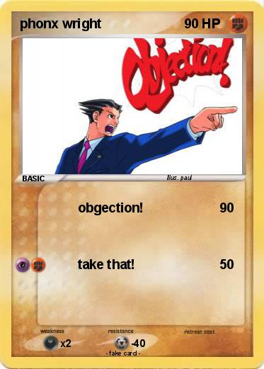 Pokemon phonx wright