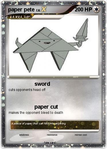 Pokemon paper pete