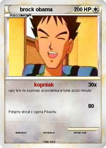 Pokemon brock obama