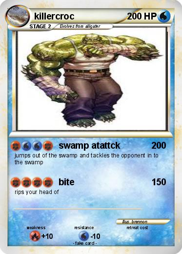Pokemon killercroc