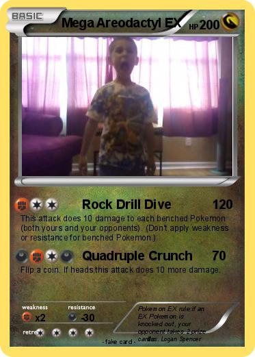 Pokemon Mega Areodactyl EX