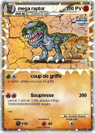 Pokemon mega raptor
