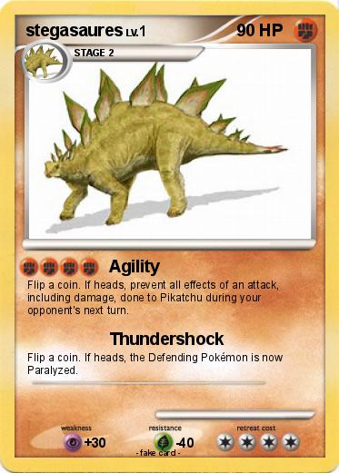 Pokemon stegasaures