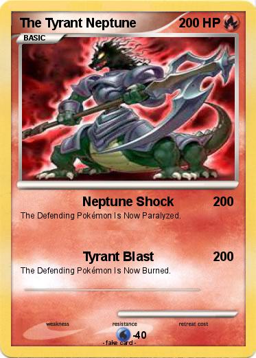 Pokemon The Tyrant Neptune
