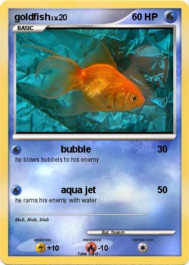 Pokemon goldfish