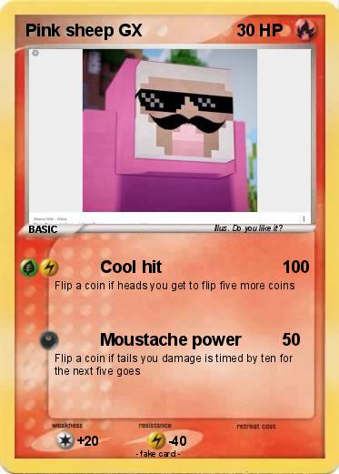 Pokemon Pink sheep GX