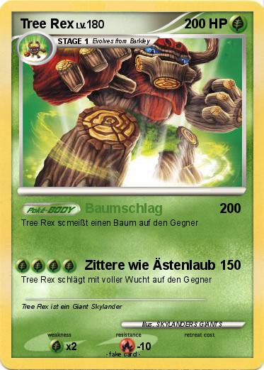 Pokemon Tree Rex