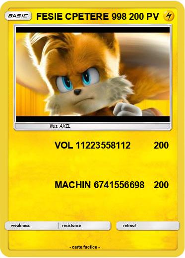 Pokemon FESIE CPETERE 998