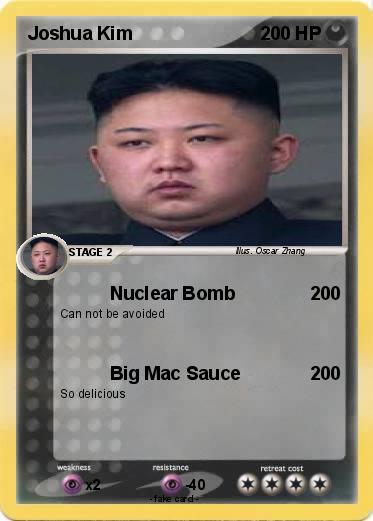 Pokemon Joshua Kim