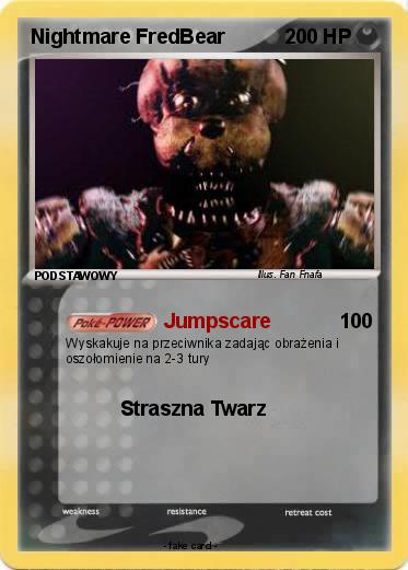 Pokemon Nightmare FredBear