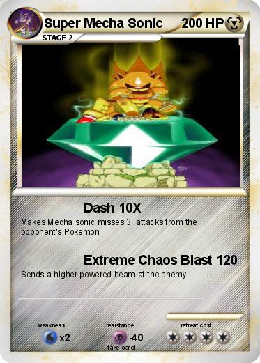 Pokemon Super Mecha Sonic