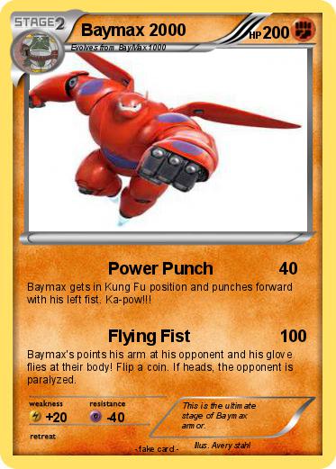 Pokemon Baymax 2000
