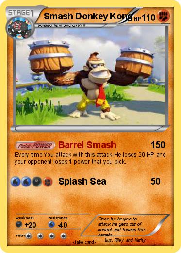 Pokemon Smash Donkey Kong