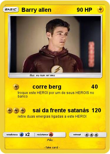 Pokemon Barry allen