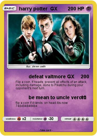 Pokemon harry potter  GX