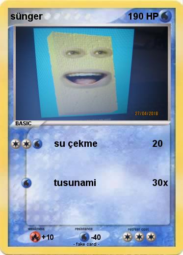 Pokemon sünger
