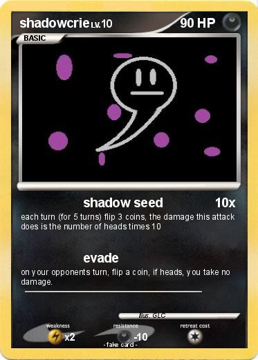 Pokemon shadowcrie
