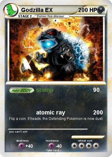 Pokemon Godzilla EX