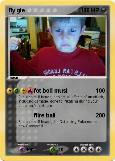 Pokemon fly gie