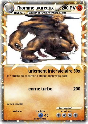Pokemon l'homme taureaux
