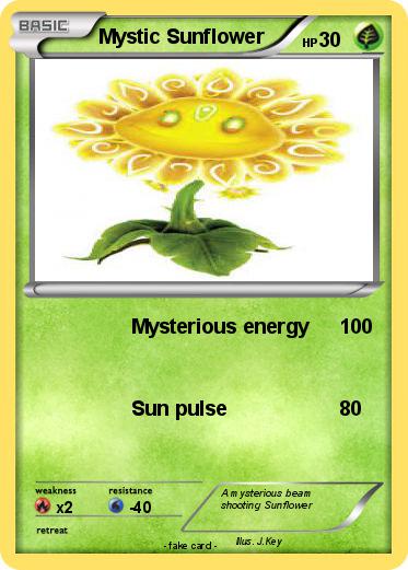 Pokemon Mystic Sunflower