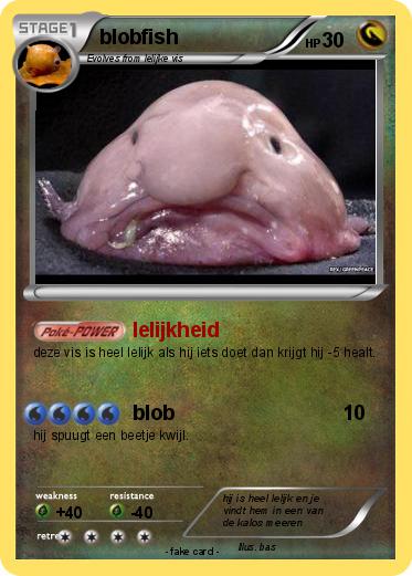 Pokemon blobfish