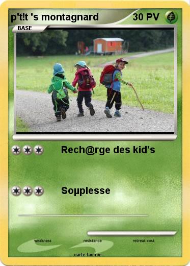 Pokemon p't!t 's montagnard
