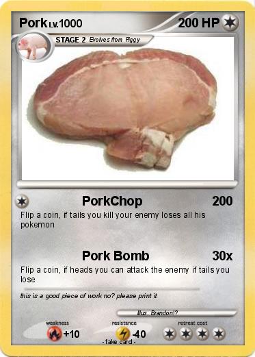 Pokemon Pork