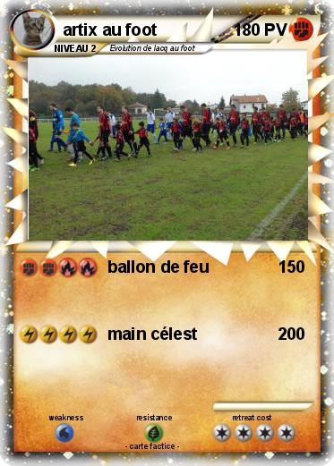 Pokemon artix au foot
