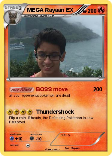 Pokemon MEGA Rayaan EX