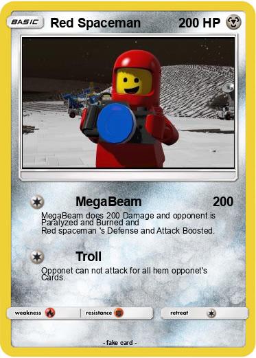 Pokemon Red Spaceman