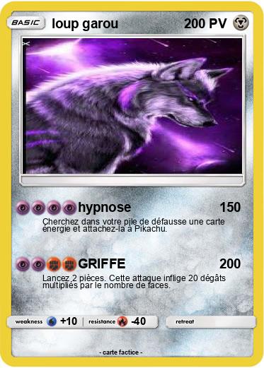 Pokemon loup garou