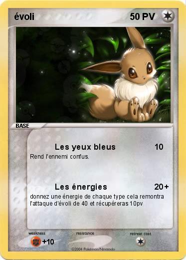 Pokemon évoli
