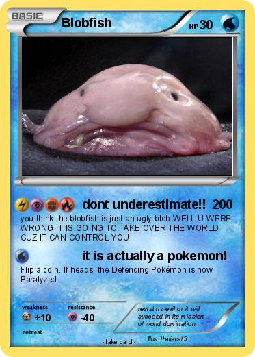 Pokemon Blobfish
