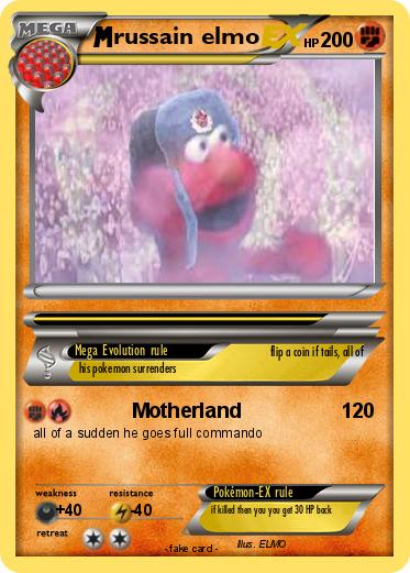 Pokemon russain elmo