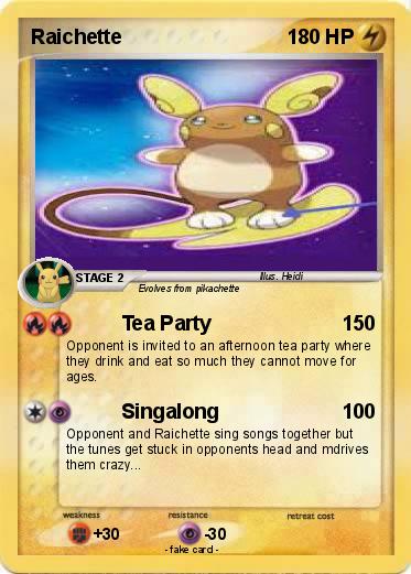Pokemon Raichette