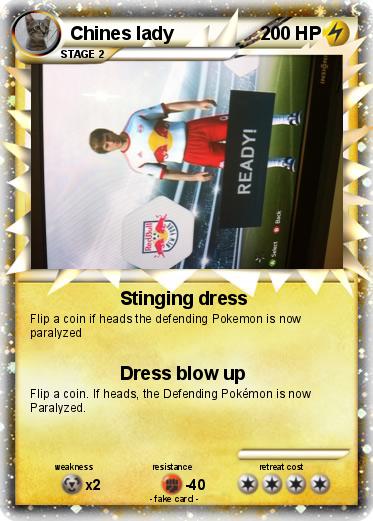 Pokemon Chines lady