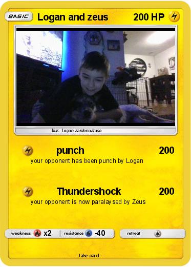 Pokemon Logan and zeus