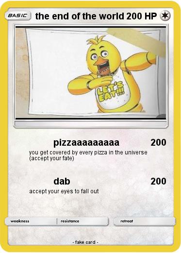Pokemon the end of the world