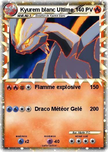 Pokemon Kyurem blanc Ultime